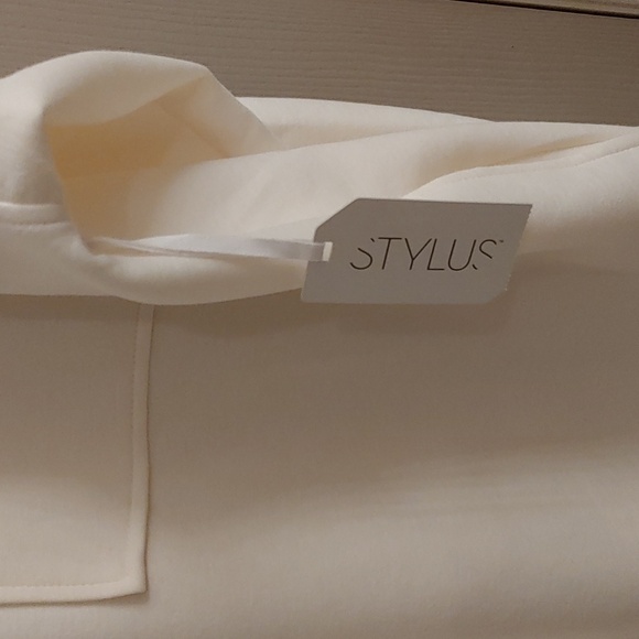 NWT WOMEN'S IVORY SHACKET JACKET SIZE 1X - Picture 4 of 11